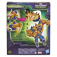 Marvel Avengers Mech Strike Monster Hunters, figurine deluxe Thanos Coup de poing du monstre de 22,5 cm