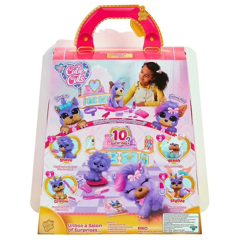 Scruff A Luv'' Cutie Cuts Purple