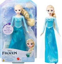Disney - La Reine des Neiges - Poupée - Elsa Chantante, Version Anglaise