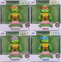 Personnage Tortues Ninja adolescent mutant de 2,5'' en porte-clés métallique inclus - 1 par commande, la couleur peut varier (Chacun vendu séparément, sélectionné au hasard)