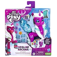 My Little Pony Opaline Arcana Ailes magiques, alicorne My Little Pony de 12,5 cm avec accessoires
