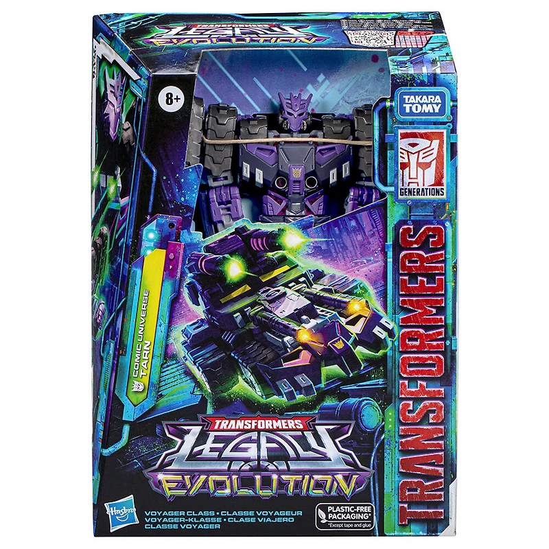 Transformers Legacy Evolution, figurine Comic Universe Tarn de 17,5 cm classe Voyageur