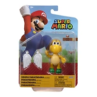 Super Mario 4 Inch Figures - Green Para Koopa Troopa with Wings