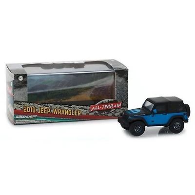 Greenlight - 1:43 2010 Jeep Wrangler "The General" Jeep Wrangler Concept - Blue