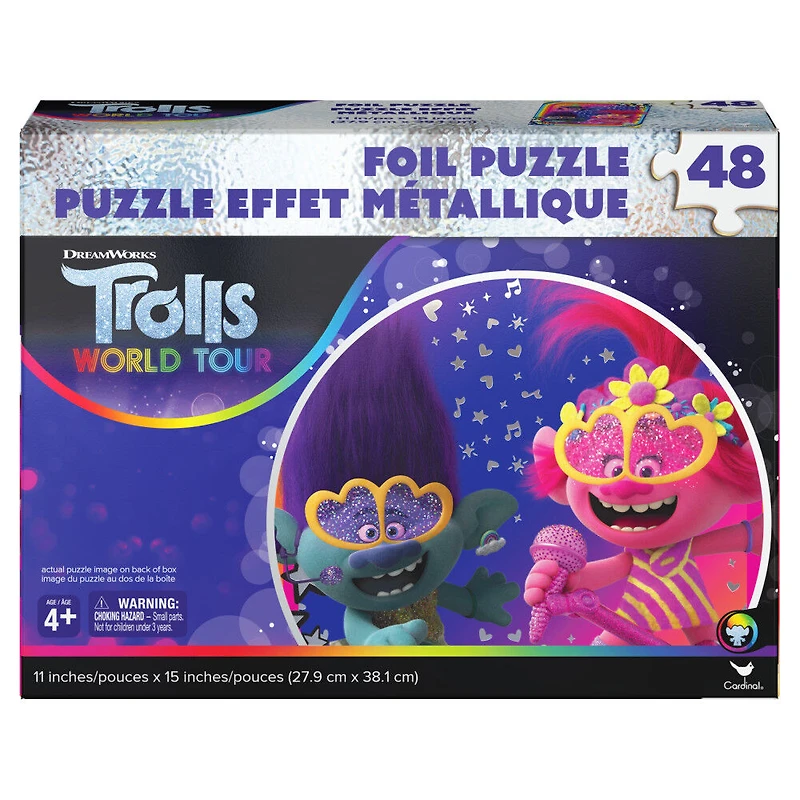 Trolls World Tour 48-Piece Foil Puzzle