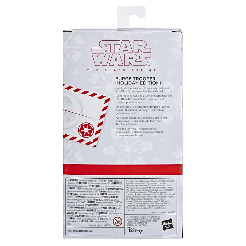 Star Wars The Black Series, Purge Trooper (Holiday Edition), figurines Star Wars de 15 cm