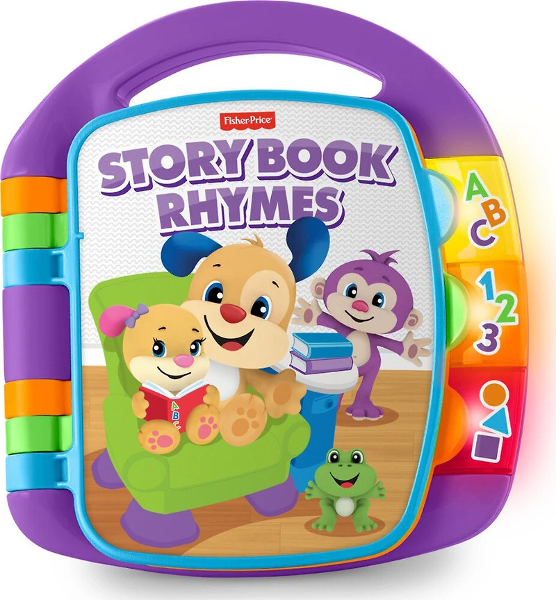 Fisher Price - Laugh and Learn Storybook Rhymes Book - English Edition