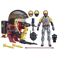 G.I. Joe Classified Series, Python Patrol Tele-Viper & véhicule Cobra Flight Pod (Trubble Bubble) 98, avec 12 accessoires - Notre exclusivité