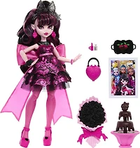 Monster High Draculaura Doll in Monster Ball Party Dress with Accessories