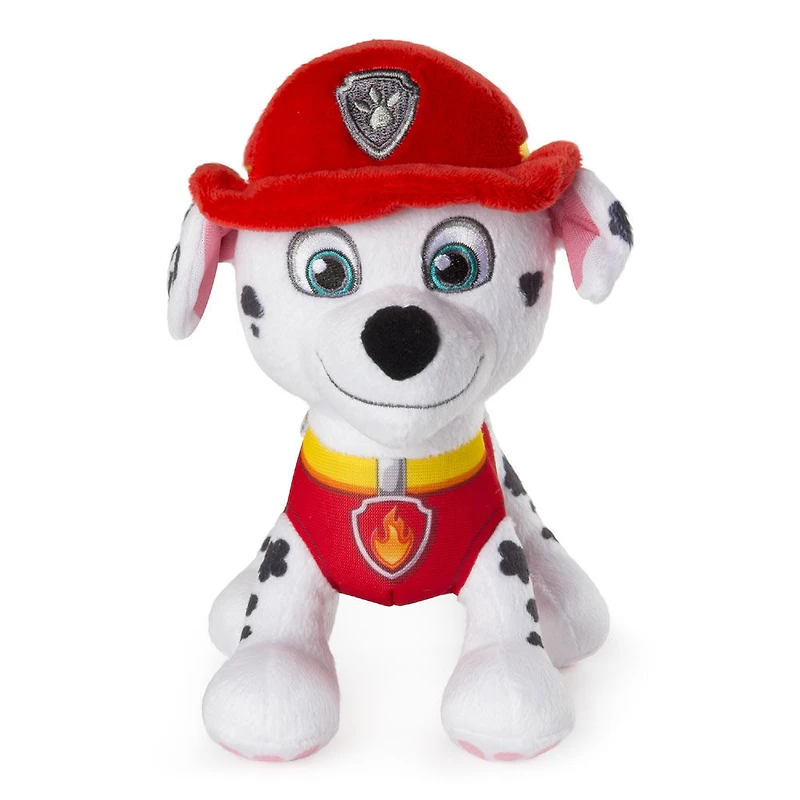 PAW Patrol - Peluche Marcus de 20 cm, peluche en position debout avec détails cousus