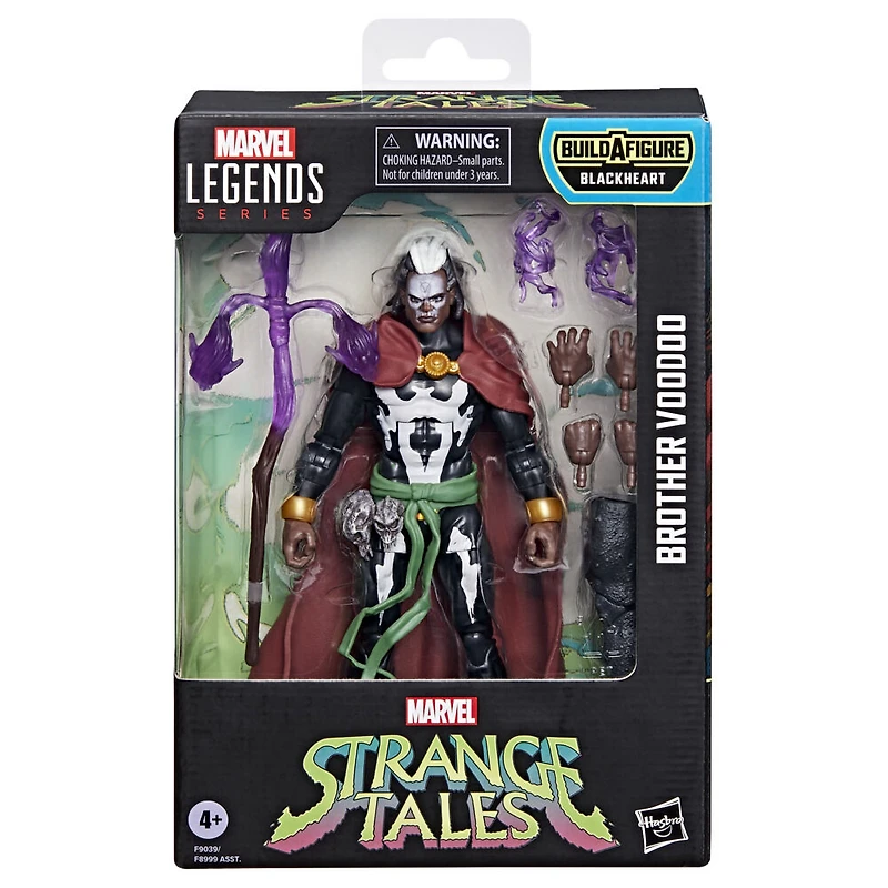 Marvel Legends Series Strange Tales, figurine Brother Voodoo inspirée des bandes dessinées