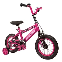 Vélo pour enfants Rugged Racer 16 pouces avec roues d'entraînement - Rose - Édition anglaise