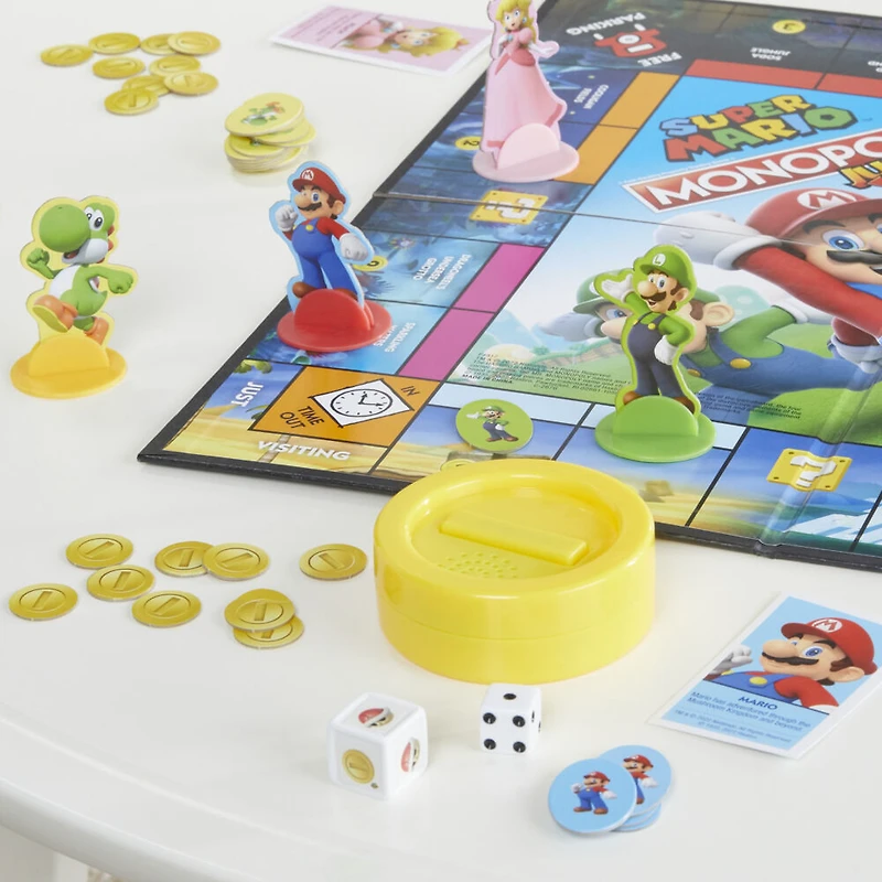 Monopoly Junior édition Super Mario, jeu de plateau