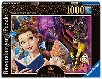 Ravensburger Disney Princess Heroines No.2 - Puzzle 1000 pièces La Belle et la Bête