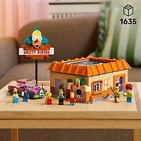 LEGO Icons The Simpsons: Krusty Burger Collectible Building Set for Adults & Fans, Ages 18+ - 10352