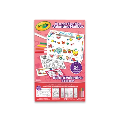 Crayola Valentine Mailbox Kit