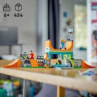 LEGO City Street Skate Park 60364 Building Toy Set (454 Pieces)