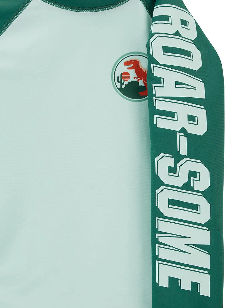 Carter's "Roar-Some" 2-Piece Rashguard Swim Set  