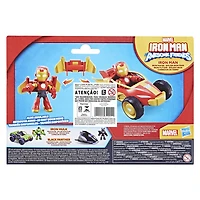 Marvel Iron Man and his Awesome Friends Iron Racer Action Figure & Toy Vehicle