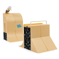 Tech Deck, Danny Way Mega Half Pipe X-Connect Park Creator, Coffret rampe personnalisable avec fingerboard exclusif Plan B