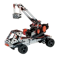 Meccano, Ensemble de construction motorisé Super Construction 25 en 1, Jouet éducatif STEAM, 638 pièces
