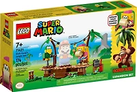LEGO Super Mario Dixie Kong's Jungle Jam Expansion Set 71421 Building Toy Set (174 Pieces)