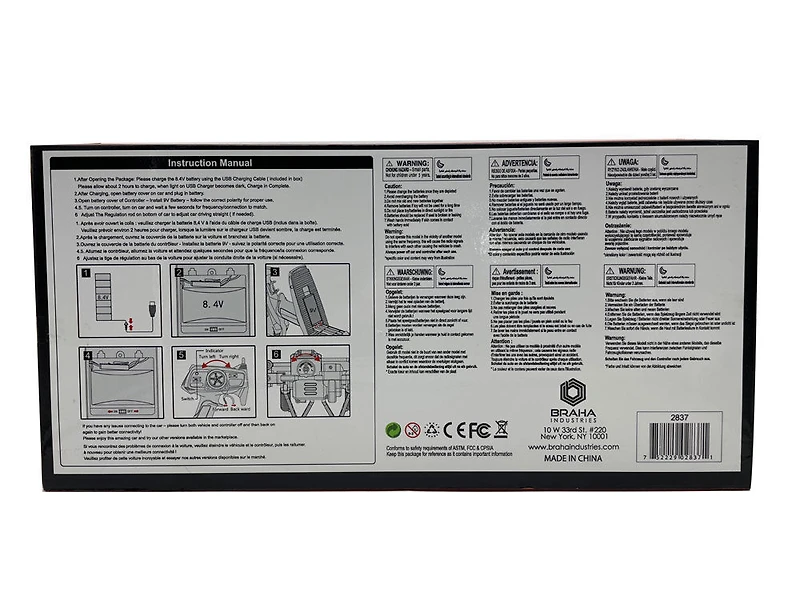 RC 1:10 Scale Large Monster Truck
