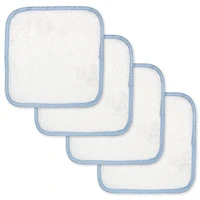 Blue Striped Bath Set