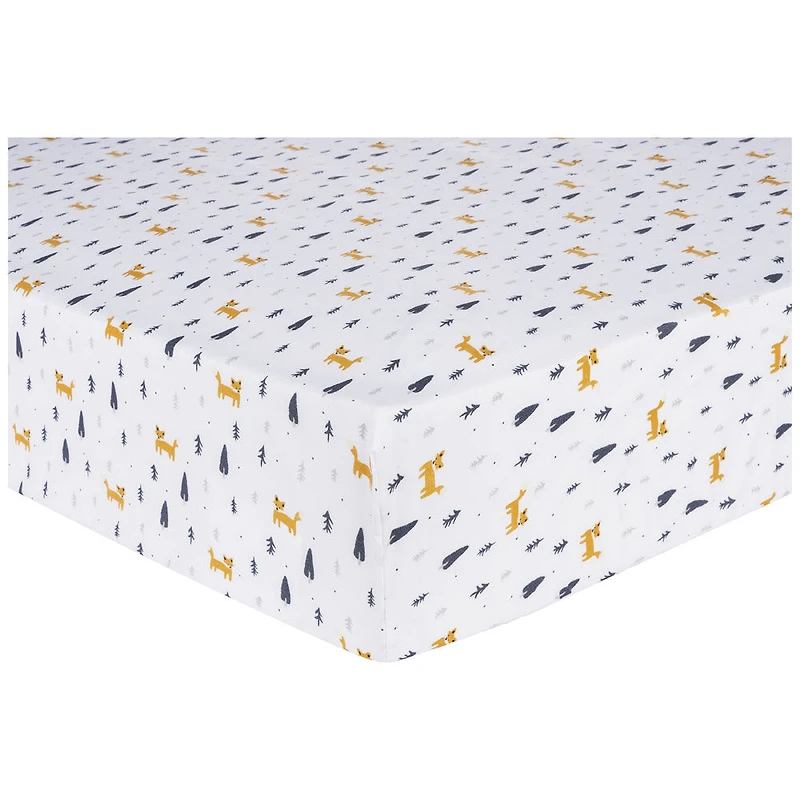 2 Pack Microfiber Sheets - Pine Fox