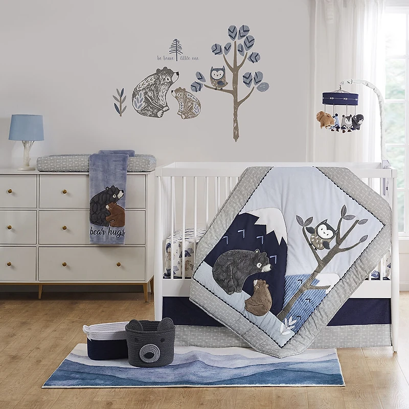 Drap-housse pour lit de bébé Rowan Bear