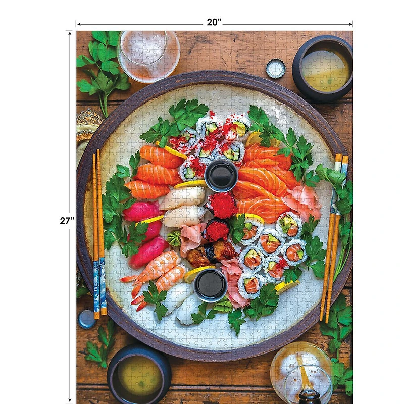 Cra-Z-Art - Dennis Prescott 1000pc Puzzle - So Good Sushi