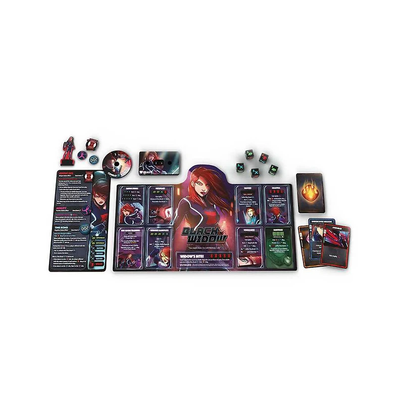 USAopoly Marvel Dice Throne 2-Hero Box (Black Widow, Doctor Strange) Jeu De Plateau - Édition anglaise