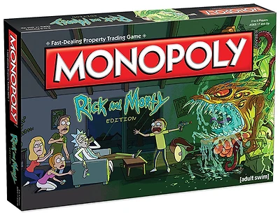 Monopoly Game: Rick and Morty - English Edition