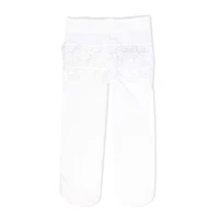 Baby Mode Signature Lot de 2 collants : rose et blanc