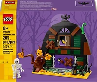 LEGO Halloween Barn Building Toy for Kids - Room Decor and Pretend Play Set for Boys & Girls, 9+ 40721