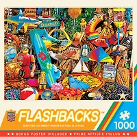 Flashbacks - Beach Time Flea Market - 1000 Piece Jigsaw Puzzle