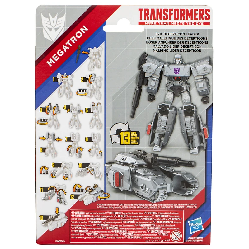 Transformers Generations Authentics Alpha Megatron Action Figure