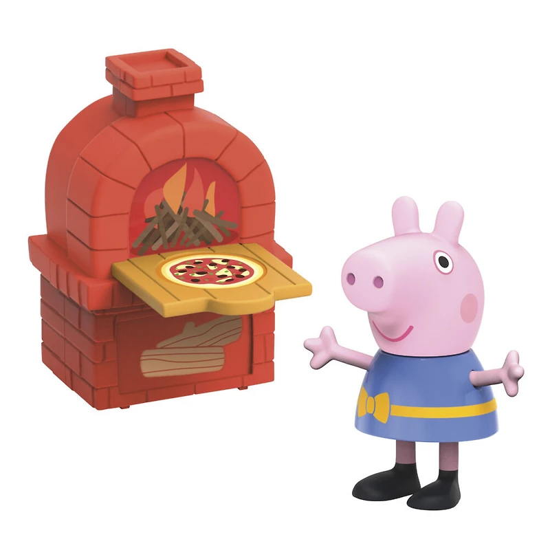 Peppa Pig Peppa's Adventures Peppa's Pizza Place Carry-and-Play Playset