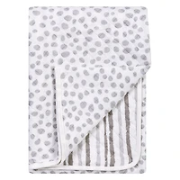 Trend Lab-Couverture en tricot nuage gris
