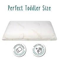 Baby Works Toddler Pillow with Bamboo Pillowcase