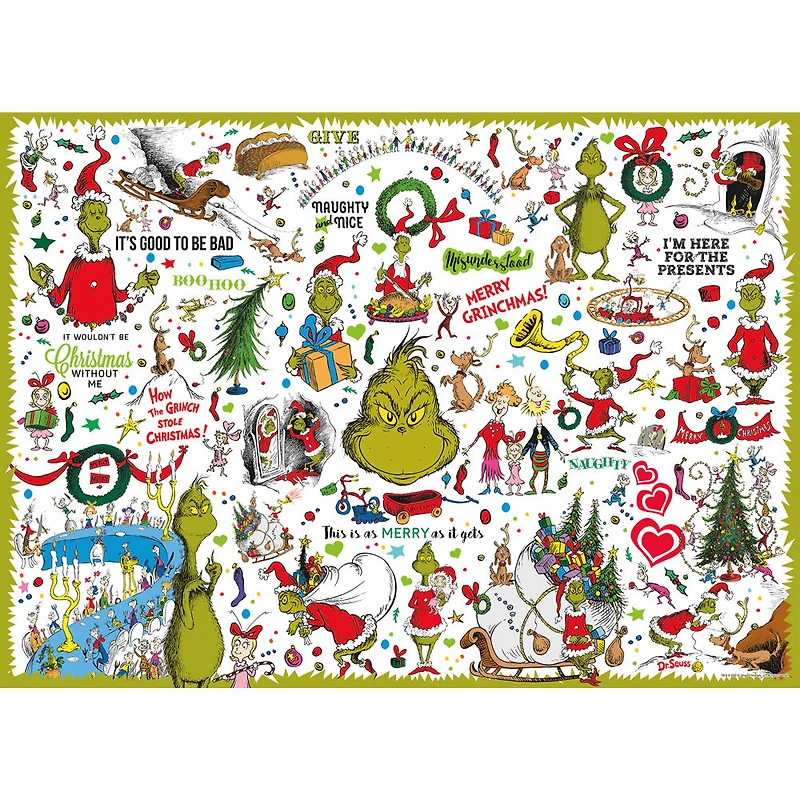 The Grinch Christmas 1000 Piece Jigsaw Puzzle