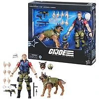 G.I. Joe Classified Series 157, Christopher " Law " Lavigne & Order, figurine avec chien
