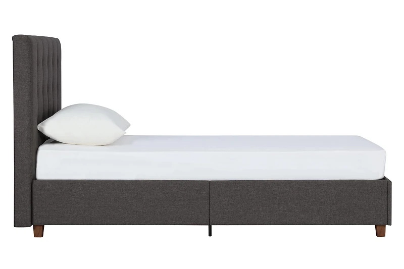 Lit rembourré Emily Jumeau de DHP