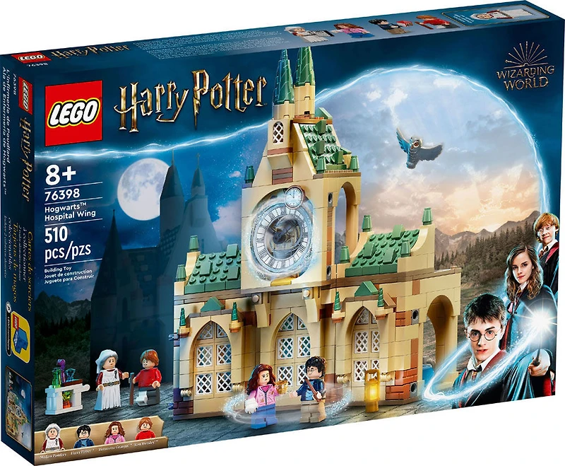 LEGO Harry Potter Hogwarts Hospital Wing 76398 Building Kit (510 Pieces)