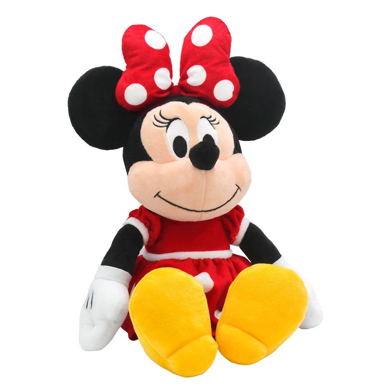 Disney - Peluche Minnie Mouse - Rouge - Moyen