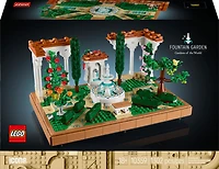 LEGO Icons Fountain Garden Building Set - DIY Kit for Adults - Miniature Craft Building Blocks for Home Decor - 10359