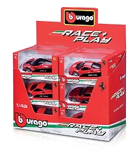 Assortiment De Voitures Ferrari À L'Échelle 1:43 - Boîte À Fenêtre/Matériel De Comptoir