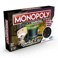 Monopoly Voice Banking Electronic Family Board Game - English Edition