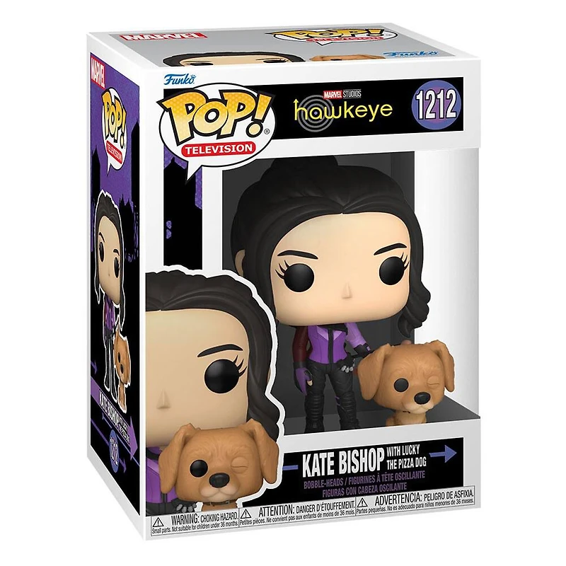 Figurine en Kate w/Lucky par Funko POP! TV: Hawkeye