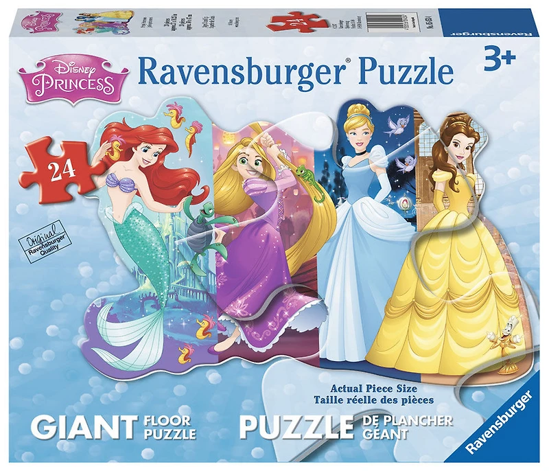 Ravensburger - Disney Jolies Princesses casse-têtes de plancher 24pc